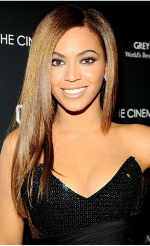 Beyoncé With Angled Layers