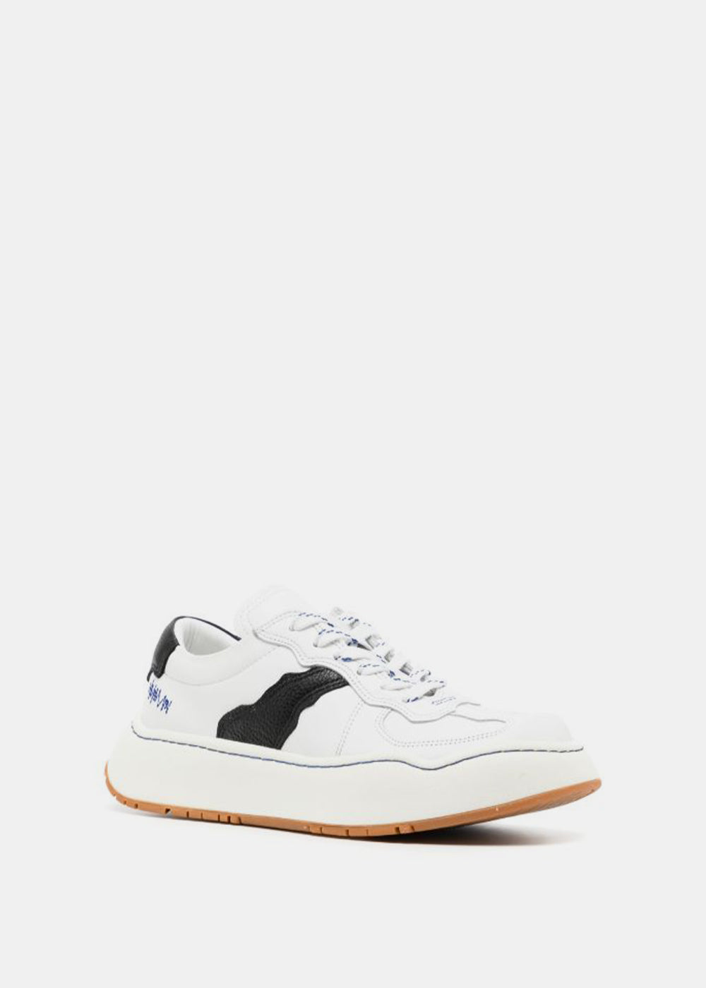 Shop Ader Error White Leather Sneaker