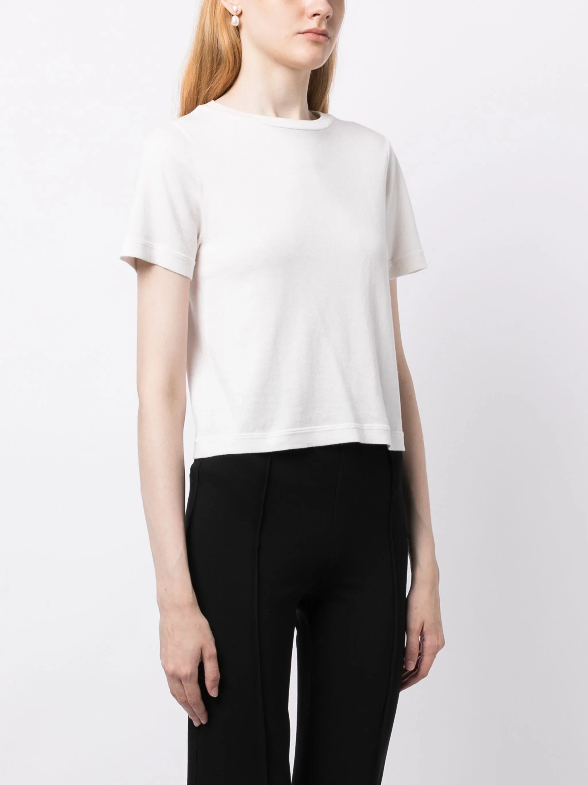 Extreme Cashmere Unisex  N??267 Tina Top In Snow
