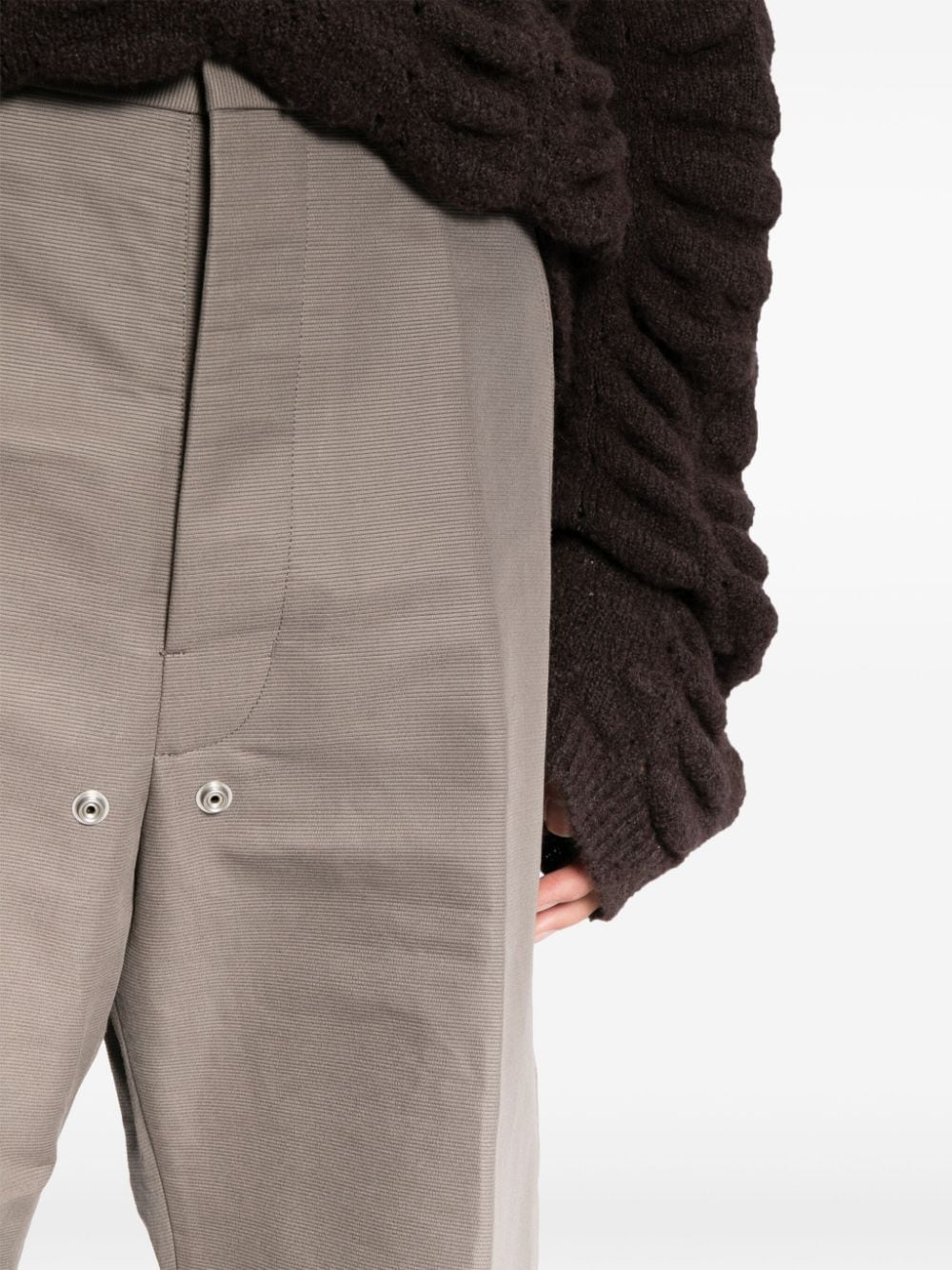 Shop Rick Owens Men Tailored Belas Pants In 34 Dust