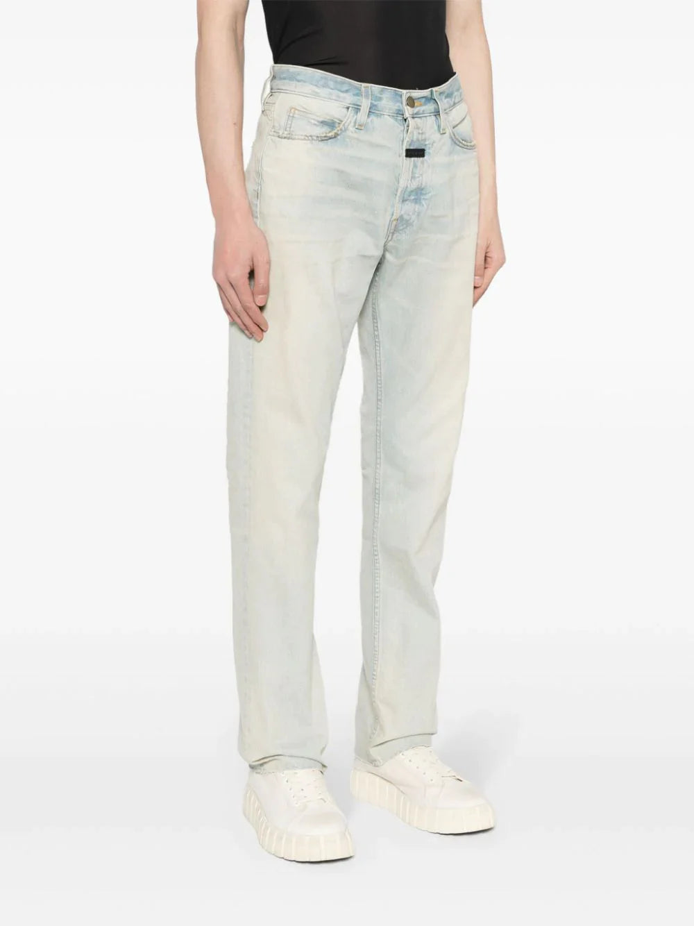 Shop Fear Of God Men Collection 8 Jean In 437 Light Indigo