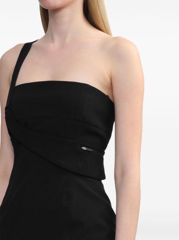 Shop Hyein Seo Women W/ Cinch Bag Tube Dress In Black