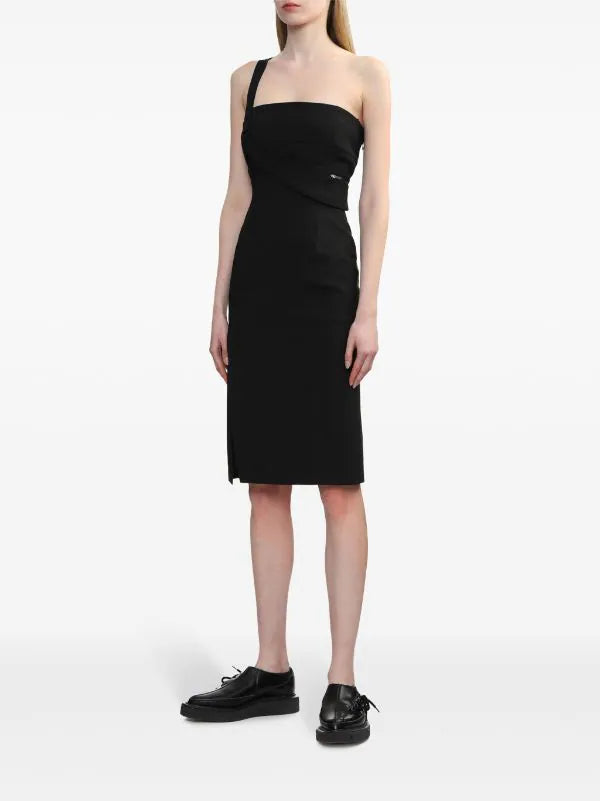 Shop Hyein Seo Women W/ Cinch Bag Tube Dress In Black