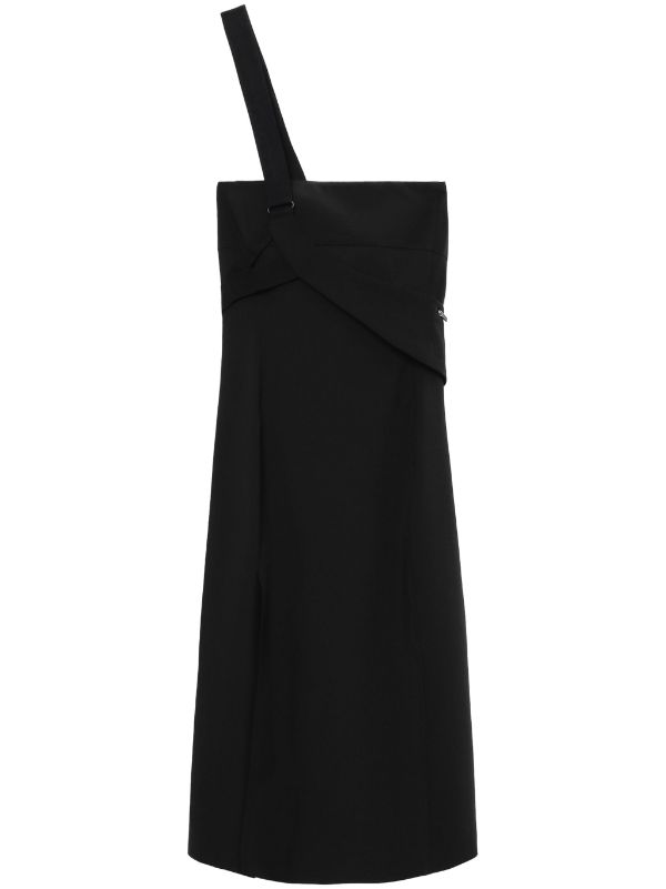 Shop Hyein Seo Women W/ Cinch Bag Tube Dress In Black