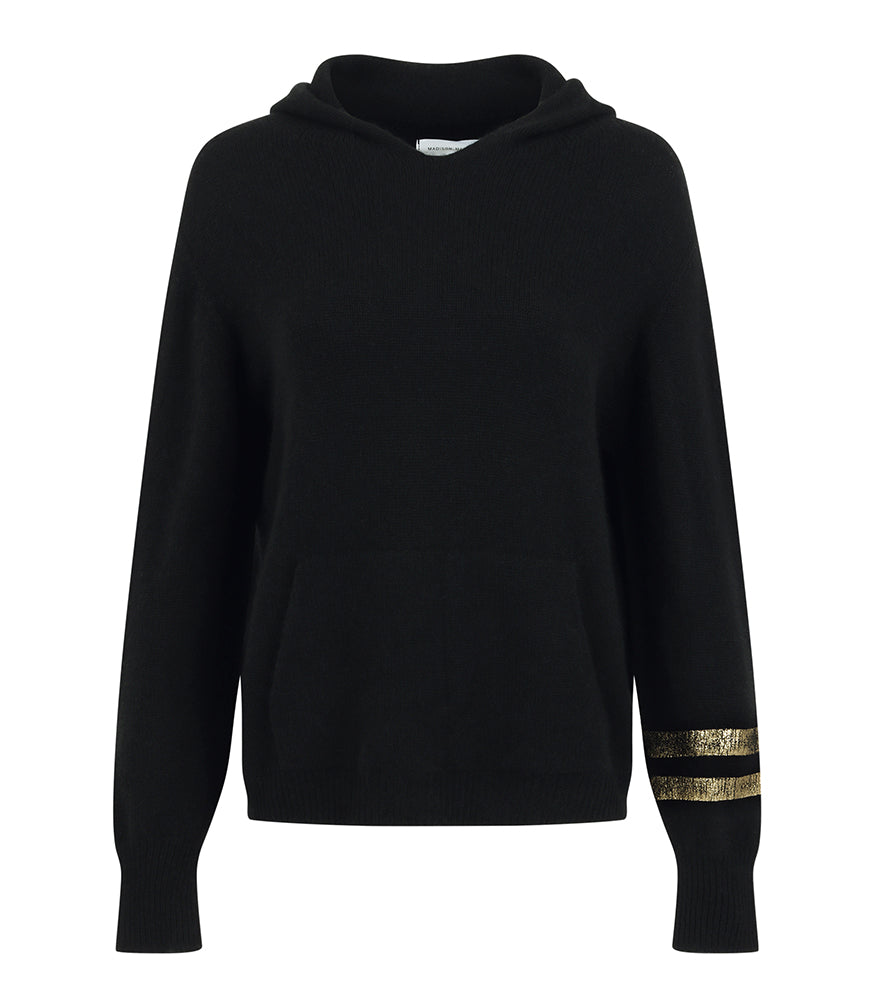 Madison Maison Black Cashmere Hoodie