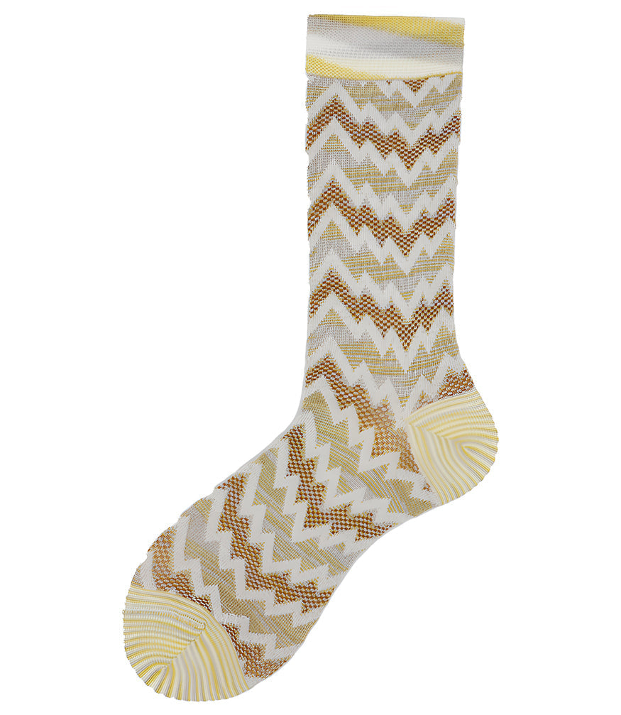 Alto Milano Pearl Iole Short Socks In Multi