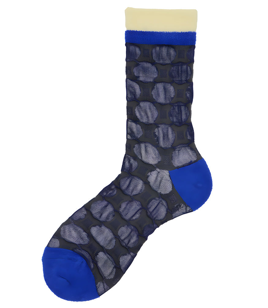 Alto Milano Blue Selena Short Socks