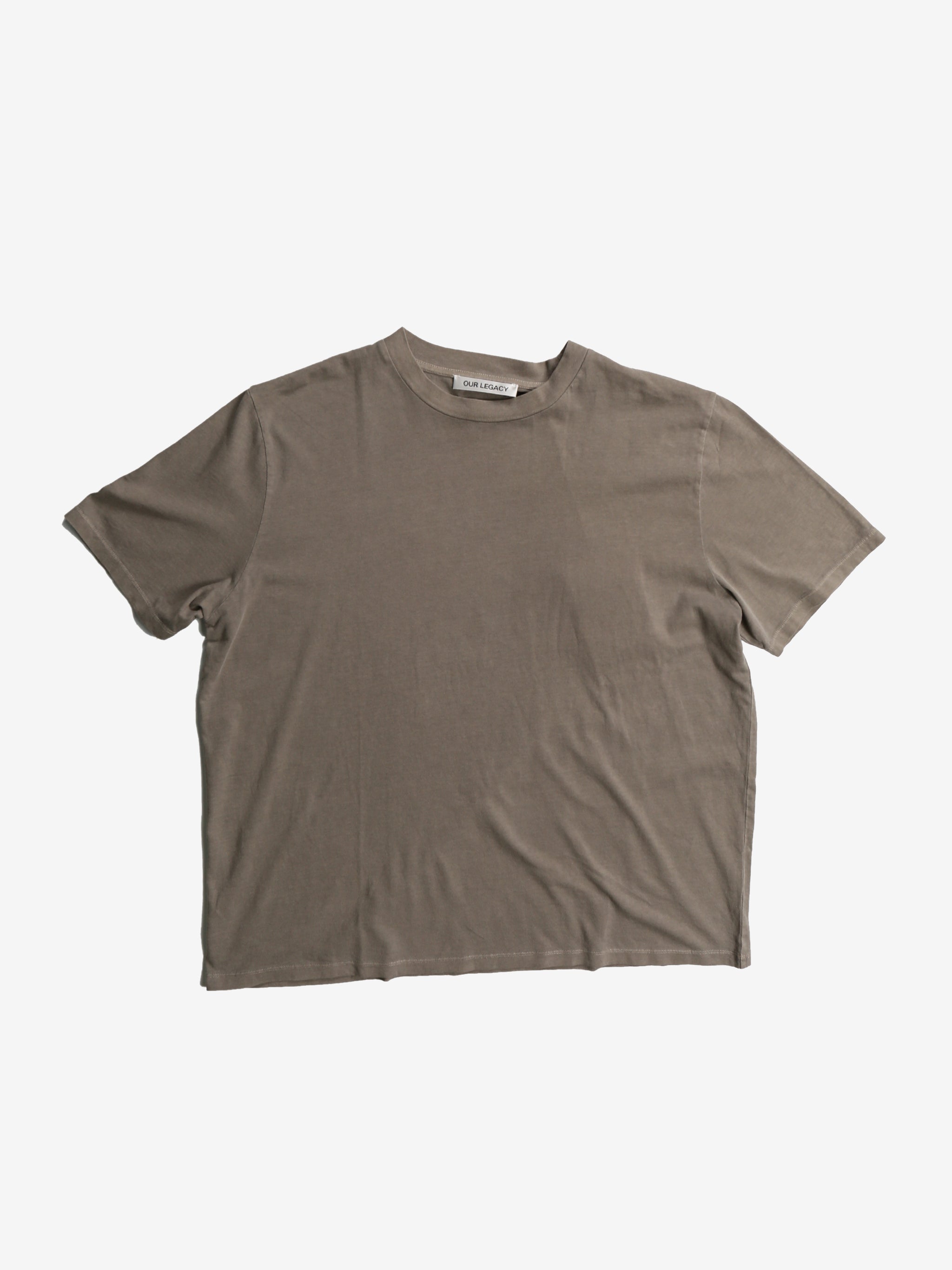 Our Legacy Men Box T-shirt In Gray