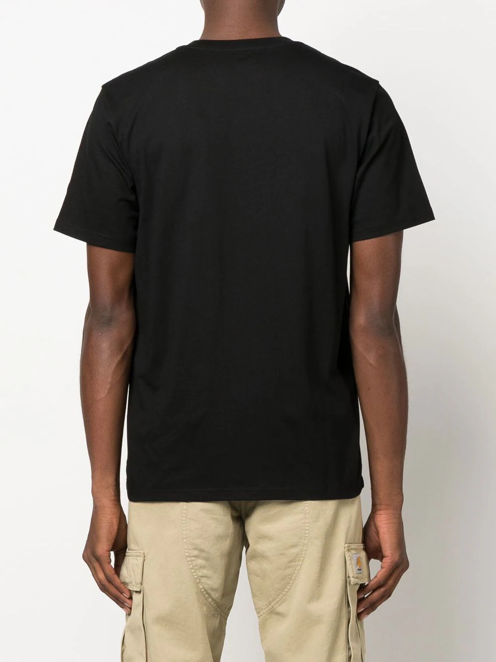 Shop Carhartt Wip Unisex S/s Pocket T-shirt In 89xx Black