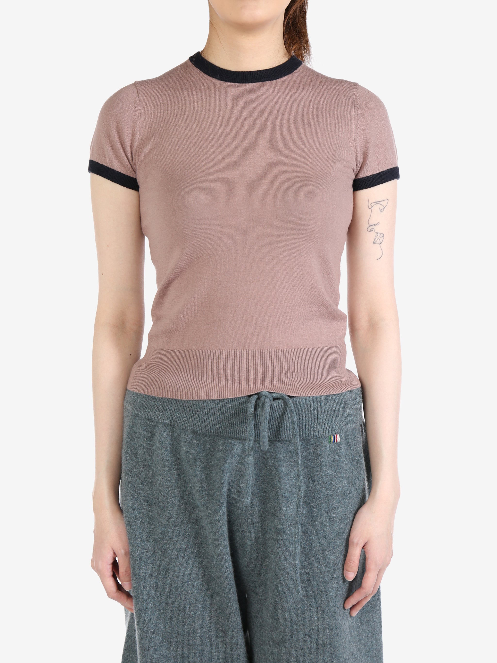 Extreme Cashmere Unisex N??339 Chloe T-shirt In Pink