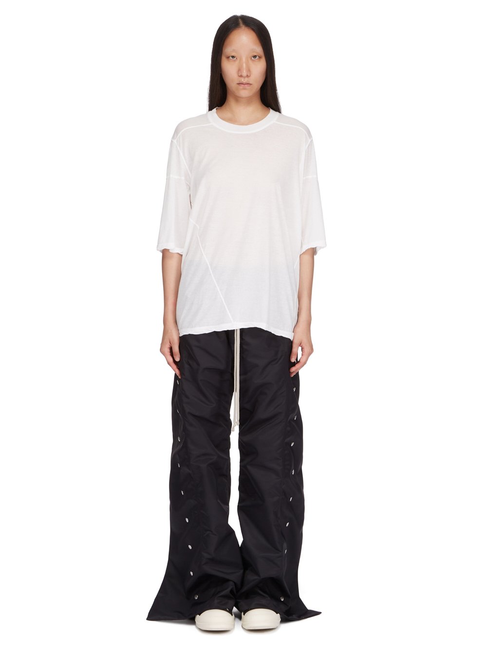 Shop Rick Owens Drkshdw Women Babel Pusher Pants In 09 Black