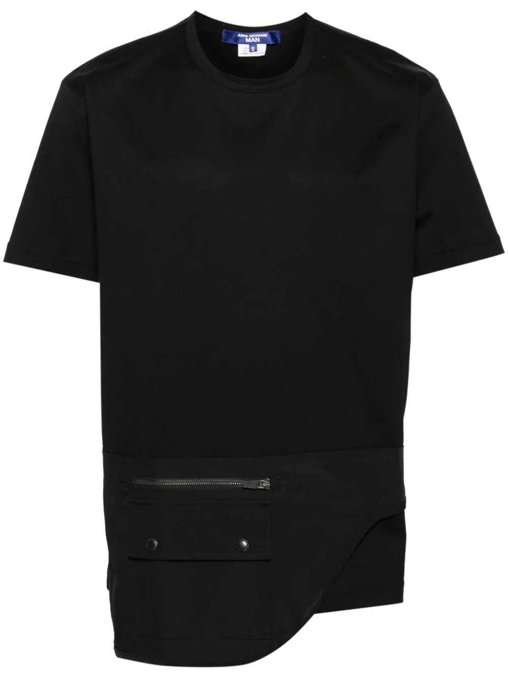 Shop Junya Watanabe Men Cargo  T-shirt In Black