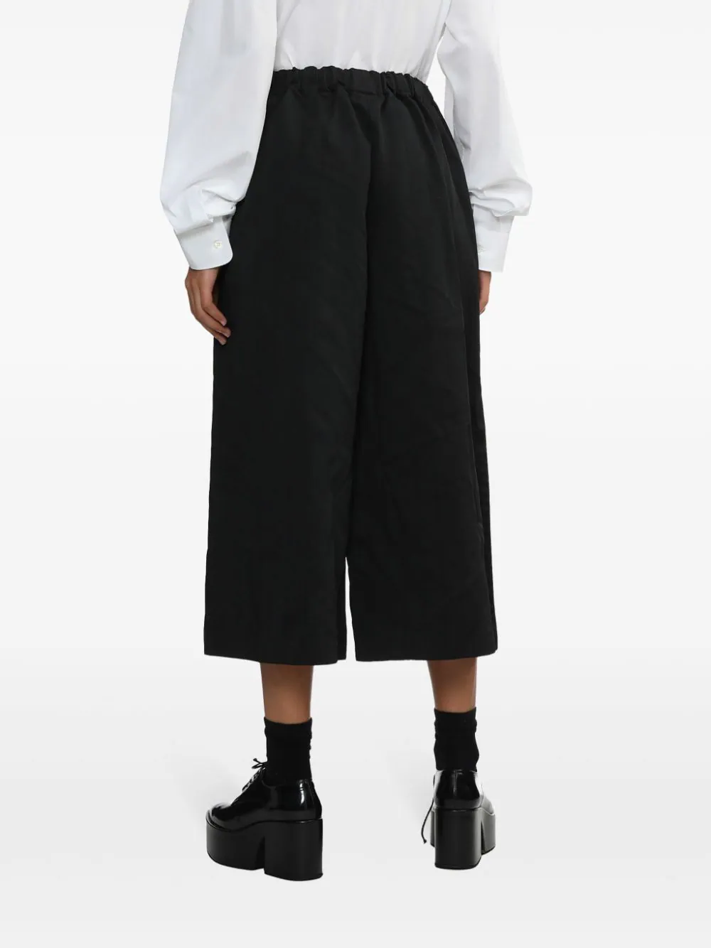 Shop Comme Des Garçons Comme Des Garçons Comme Des Garcons Comme Des Garcons Women Loose Casual Pants In Black