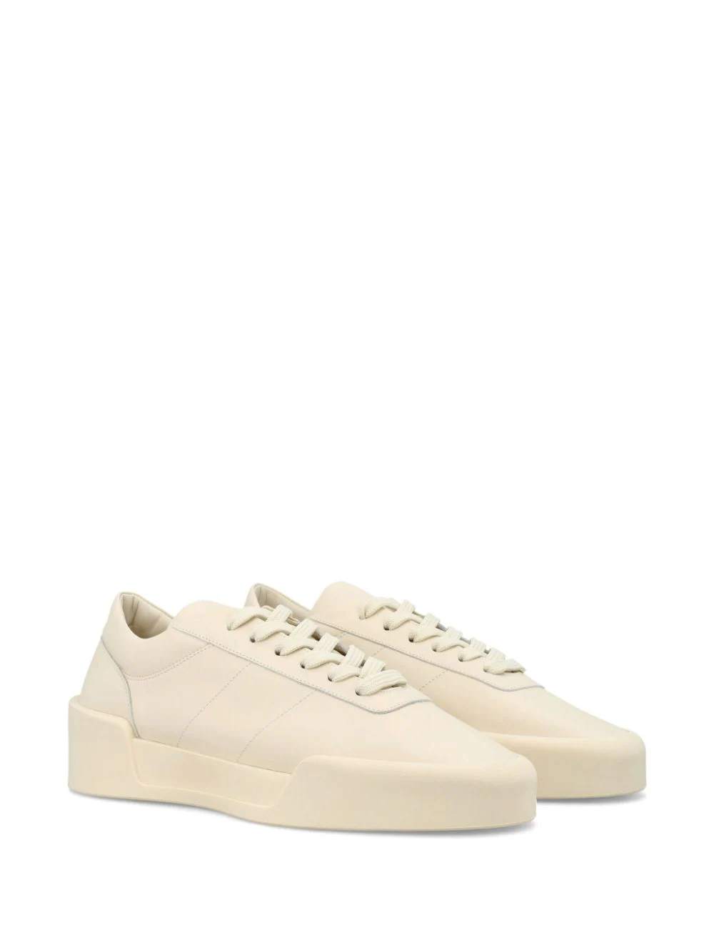 Shop Fear Of God Men Aerobic Low Top Sneakers In 051 Bone