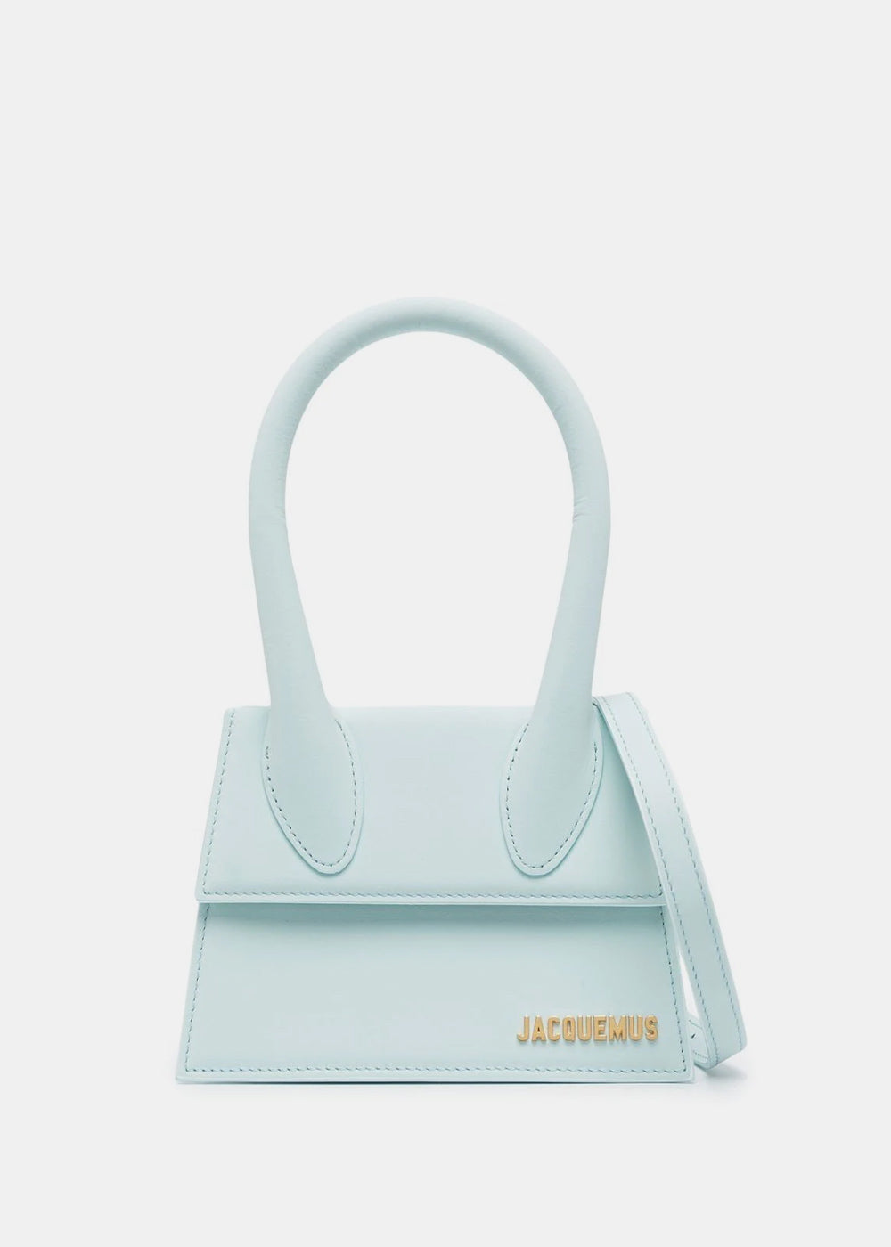 Jacquemus Blue 'le Chiquito Moyen' Bag In Pale Blue | ModeSens