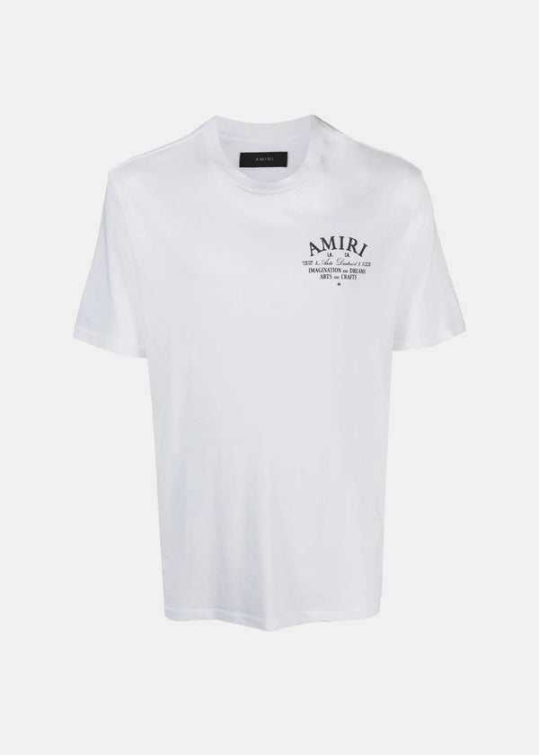 AMIRI Black Paint Drip Logo T-Shirt - NOBLEMARS
