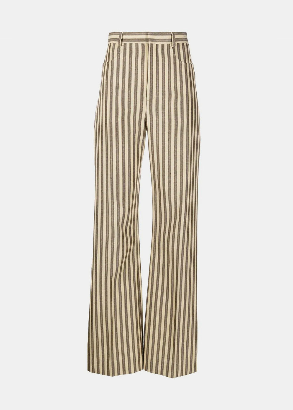 Jacquemus Beige & Brown 'Le Pantalon Sauge' Pants - NOBLEMARS