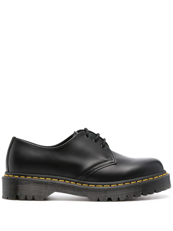 Dr. Martens 1918 Quad Leather Sole Calf Length Boot Rick Owens Black Men's  - DM02B3801 9001 09 - US