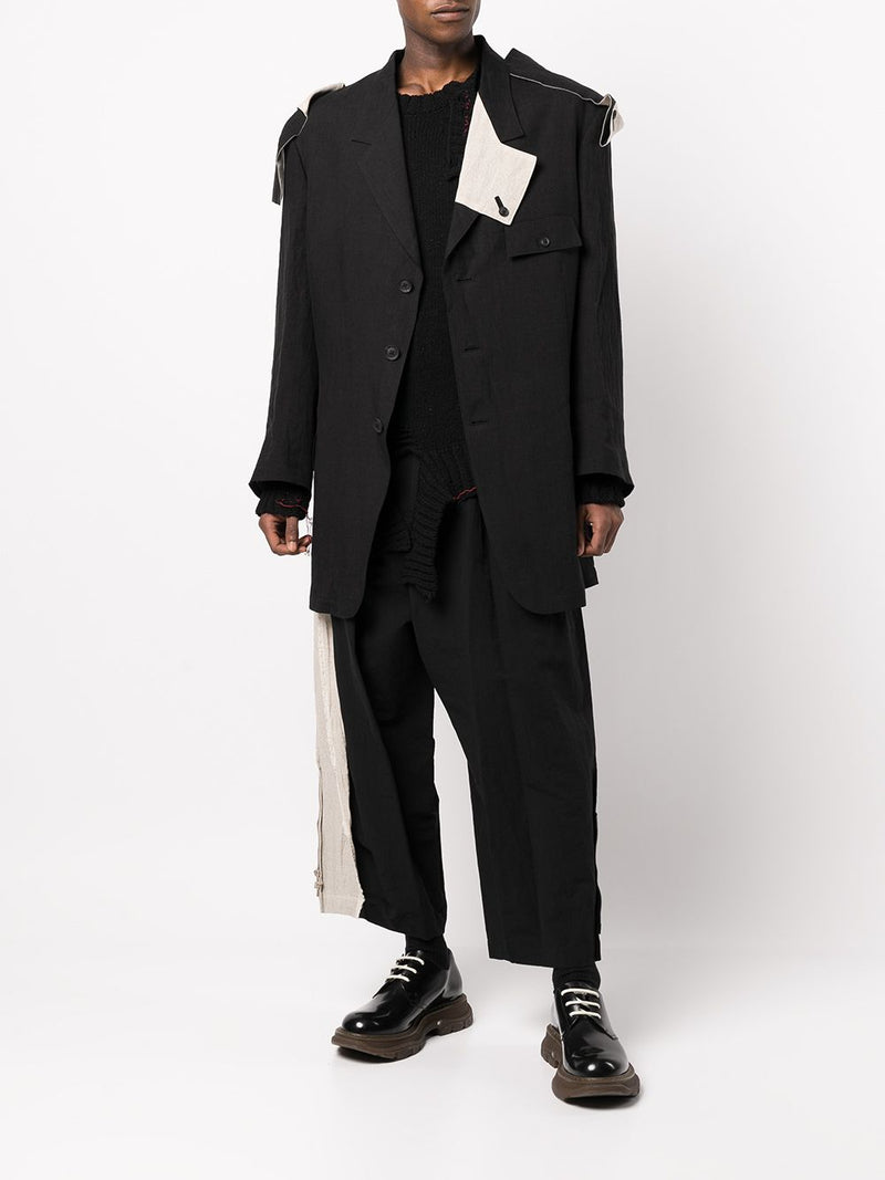 YOHJI YAMAMOTO 強燃ギャバ egg JACKET smk-koperasi.sch.id