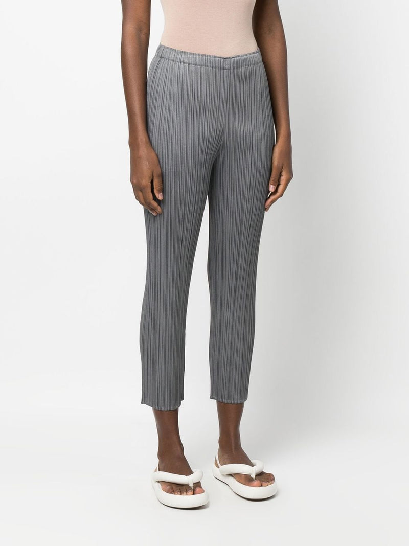 PLEATS PLEASE ISSEY MIYAKE WOMEN BASIC FITTED PANTS - NOBLEMARS