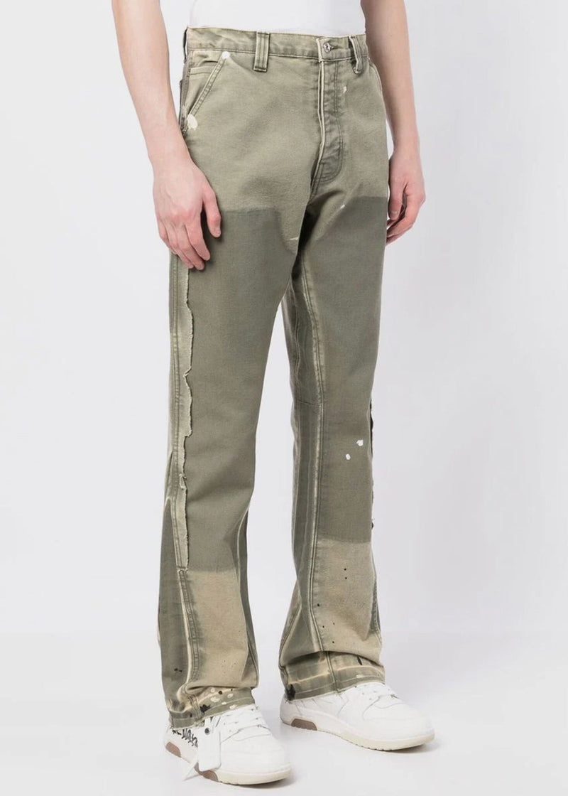 Gallery Dept. Moss Green LA Flare Carpenter Jeans - NOBLEMARS