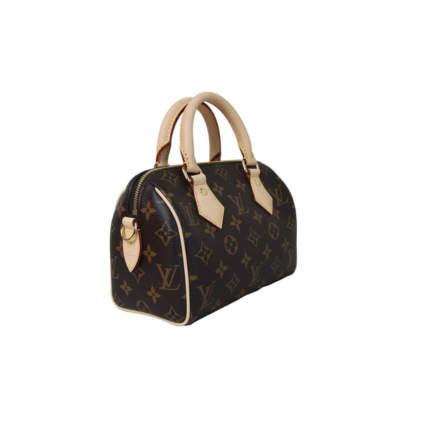 Louis Vuitton Mini Pochette Accessories Bicolor Monogram Empreinte Leather  Black - NOBLEMARS