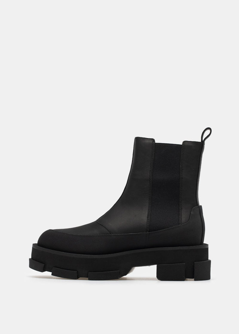 both Black Gao Platform Chelsea Boots - NOBLEMARS