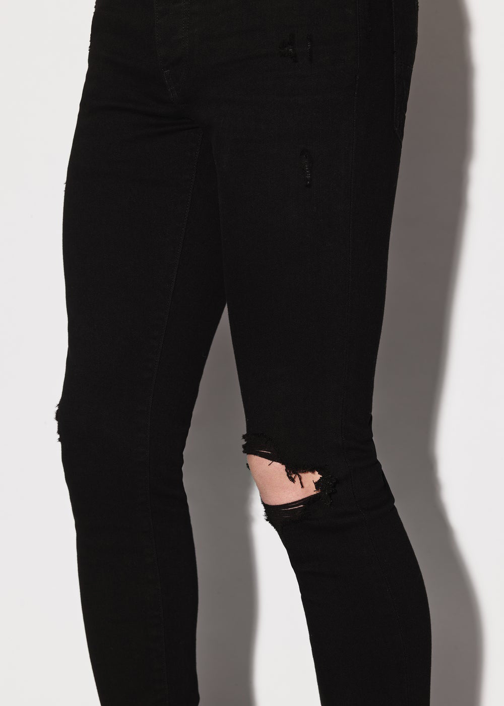 Amiri Black Broken Jeans | ModeSens