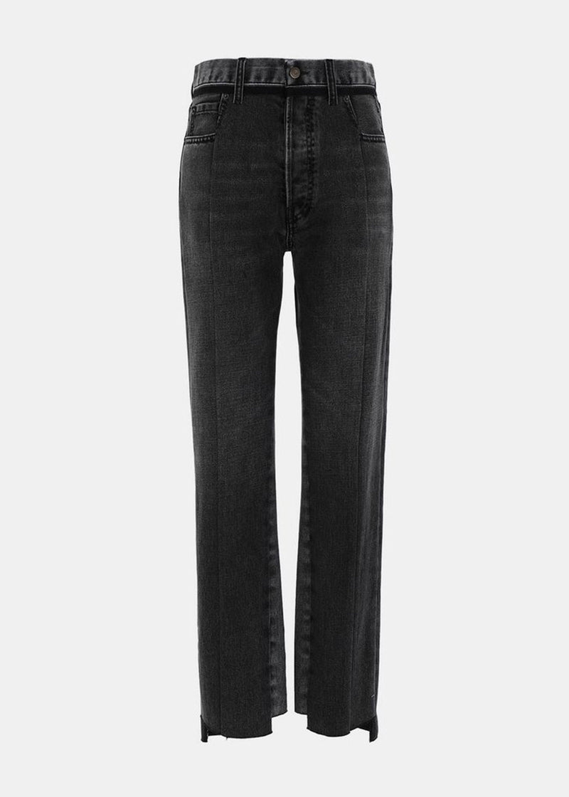 Maison Margiela Black Re-Cut Spliced Jeans - NOBLEMARS