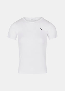 Marine Serre White Minifit T-Shirt - NOBLEMARS