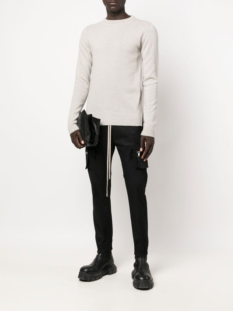 Rick Owens Drkshdw Red & Dark Brown Layered Sweatshirt - NOBLEMARS