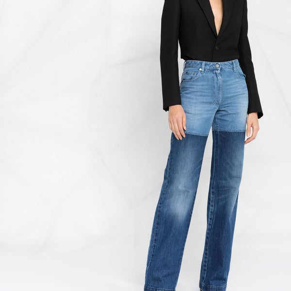 PETER DO WOMEN COMBO DENIM JEANS - NOBLEMARS