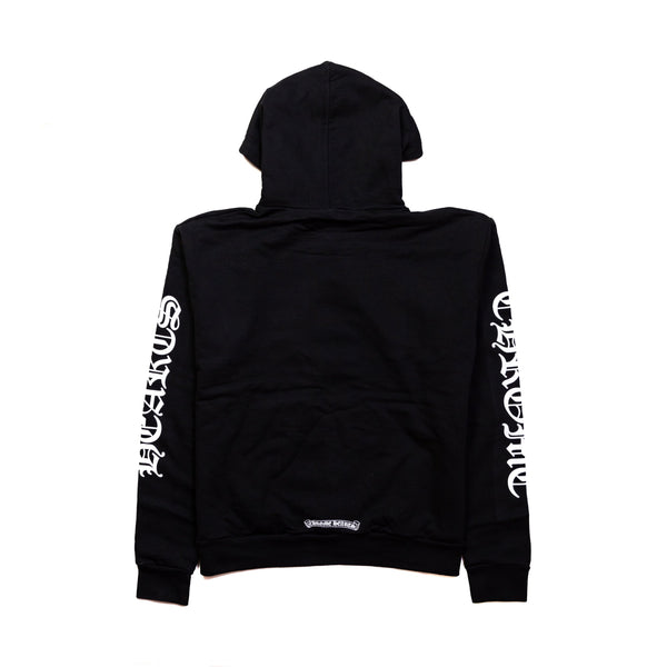 Chrome Hearts Fuck You Shoulder Logo Hoodie Black - NOBLEMARS