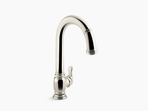 beckon touchless pull down kitchen sink faucet