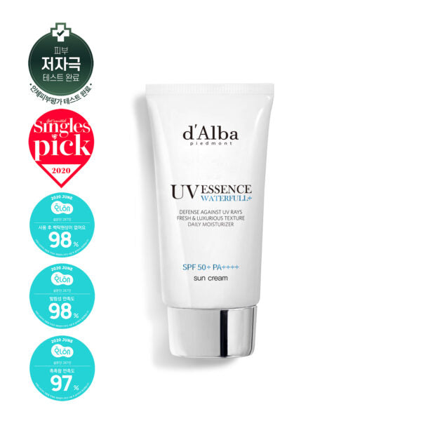 d alba waterfull essence sun cream