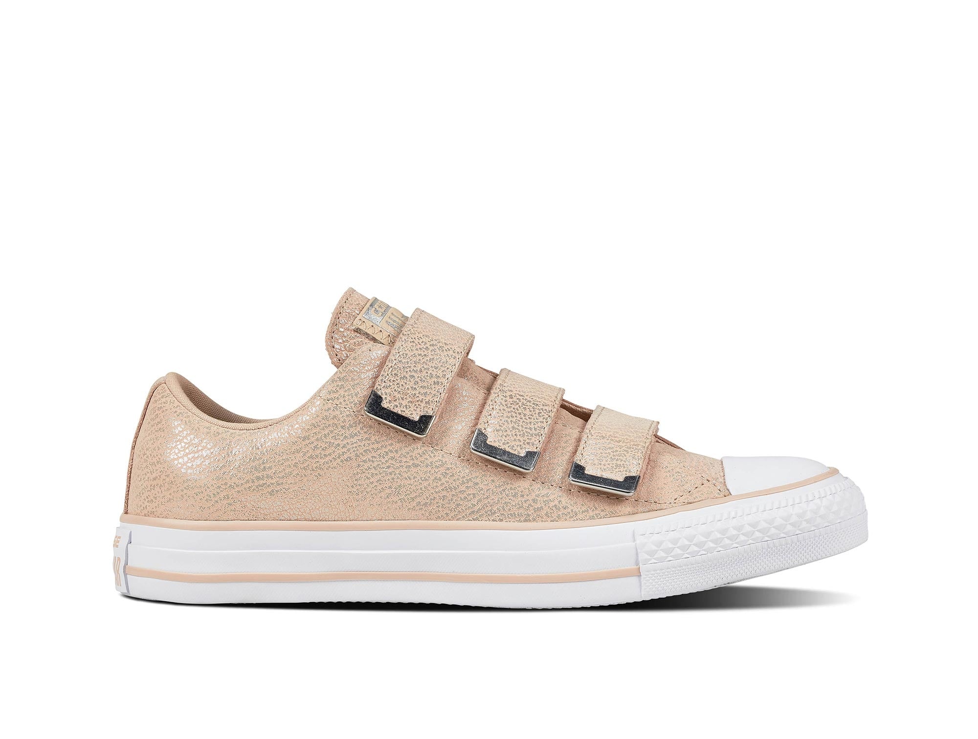 converse blancas velcro mujer