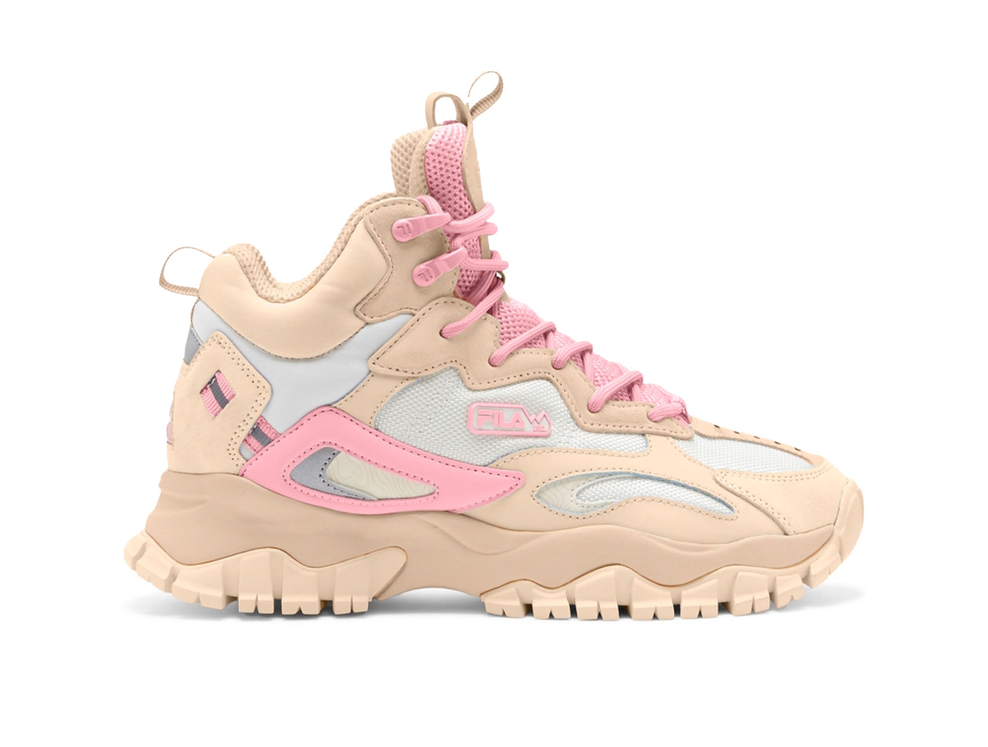 Zapatilla Fila Ray Tracer Tr 2 Mujer Beige - Real