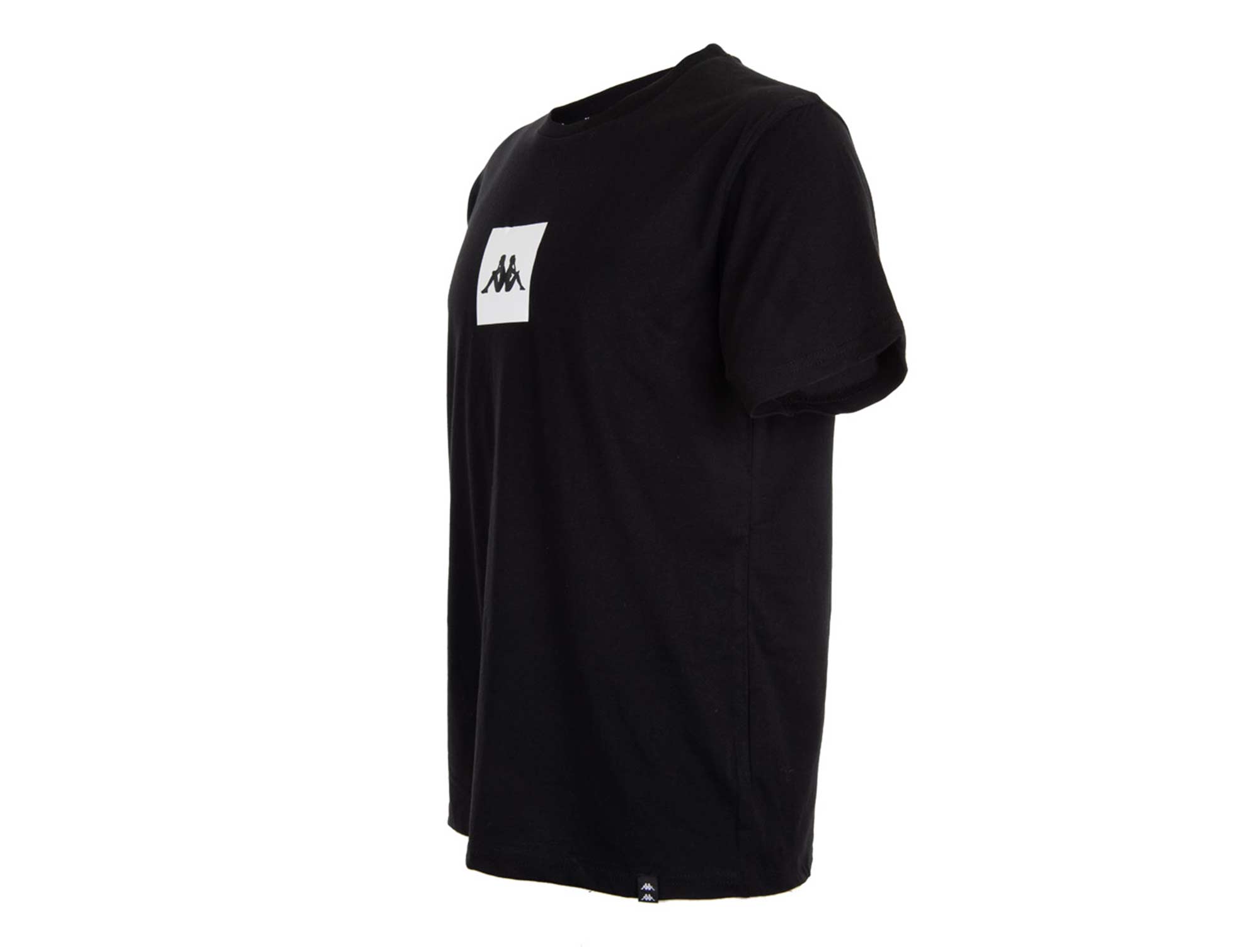 Polera Kappa Hombre Negro - Real Kicks