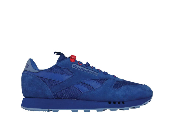 Zapatilla Reebok Cl Leather Explore Hombre Azul Cn3616 - Real Kicks