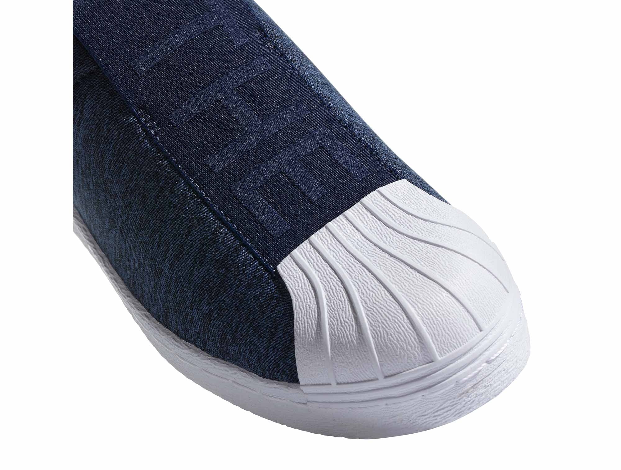 Zapatilla Adidas Slip-On Mujer Azul - Real Kicks