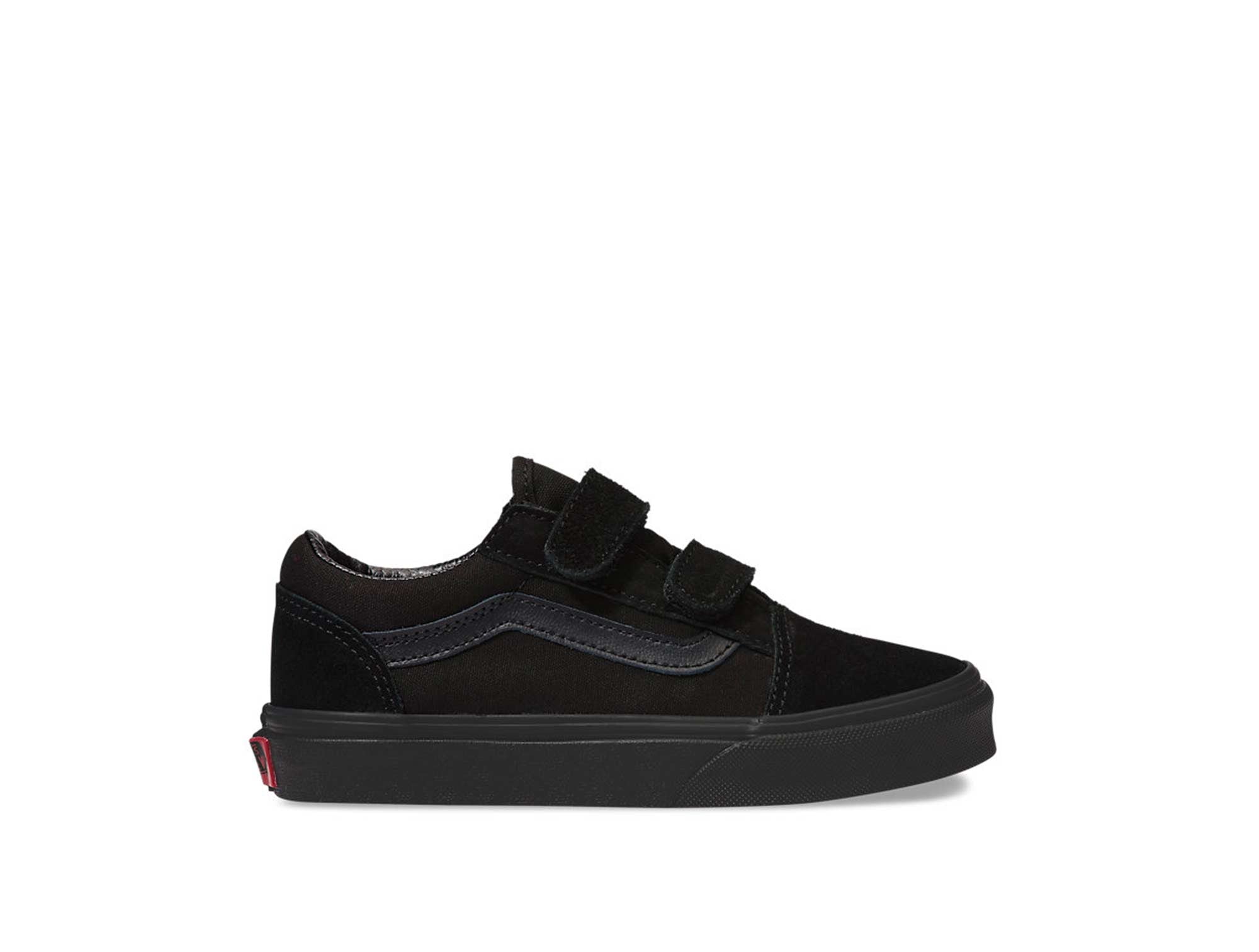 Zapatilla Vans Old Velcro Junior Negro - Kicks