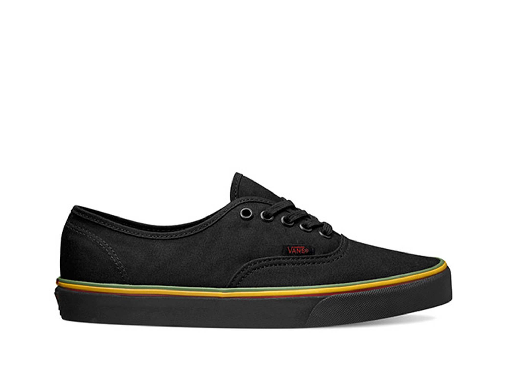 vans authentic hombre negro