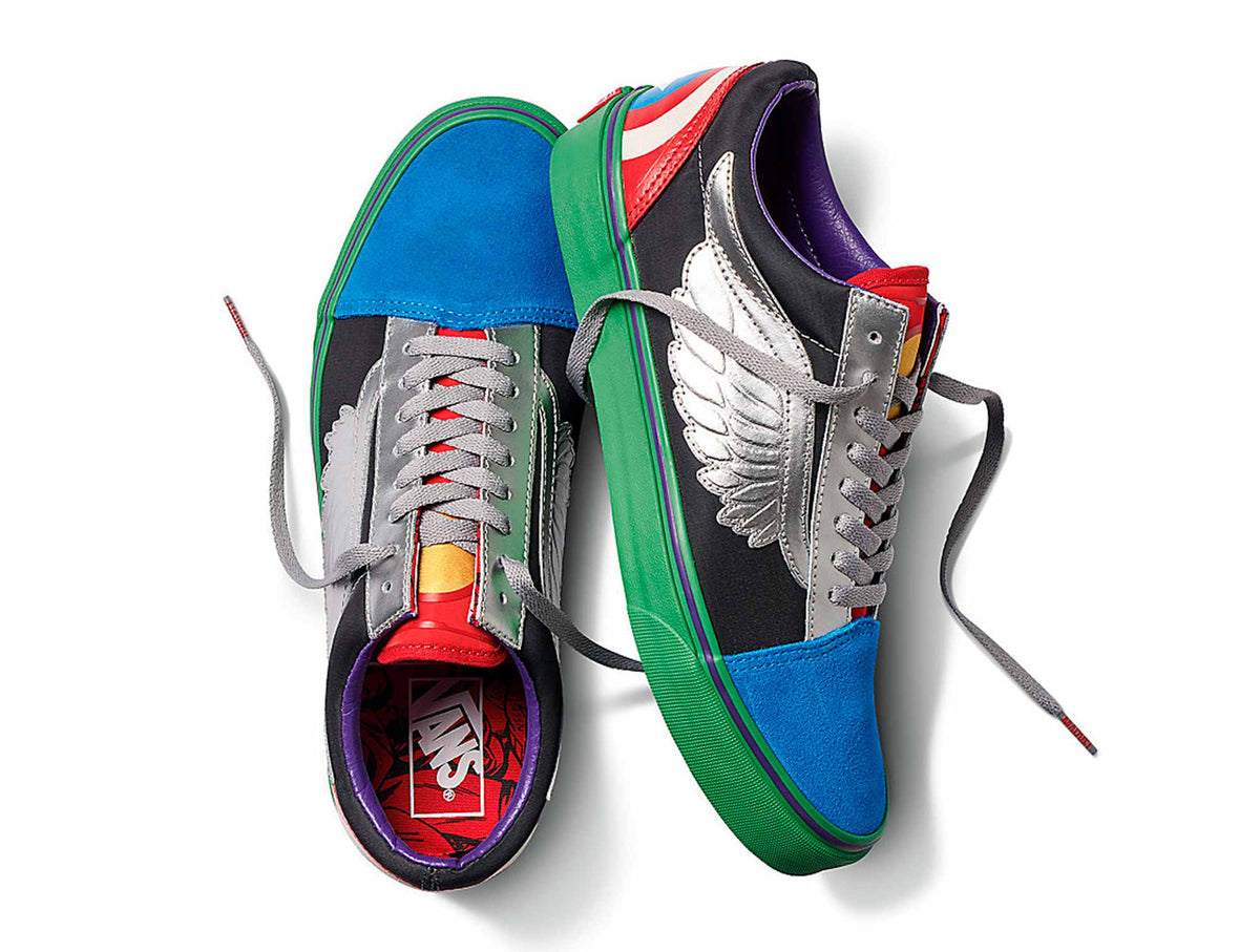 Zapatilla Vans Old Skool Hombre Multicolor - Kicks