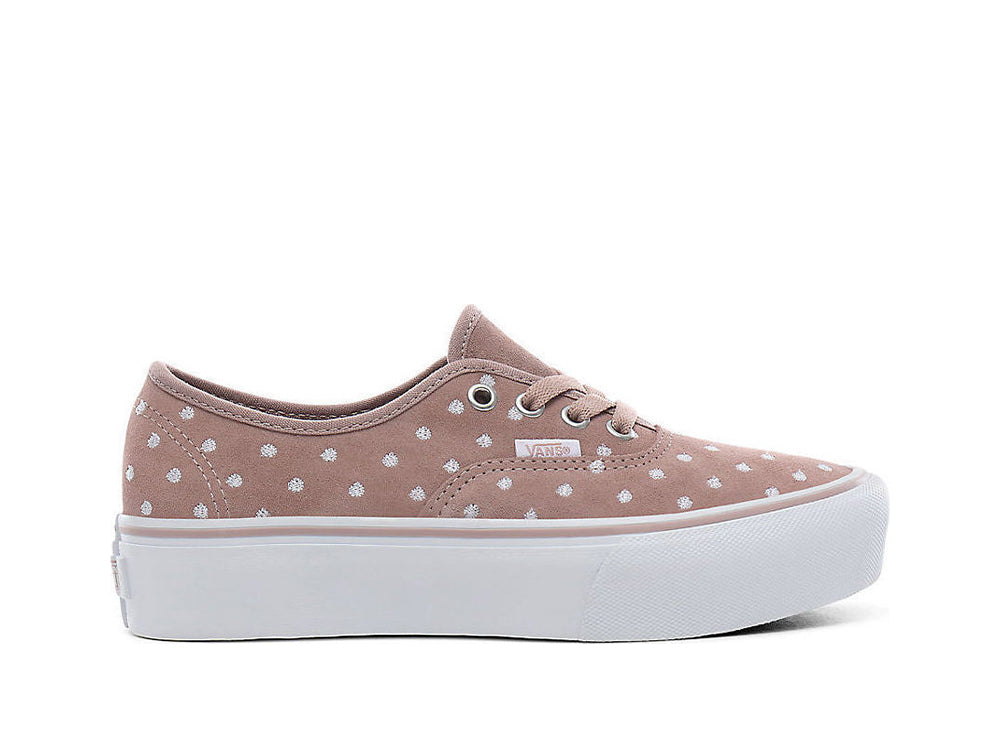 vans beige mujer