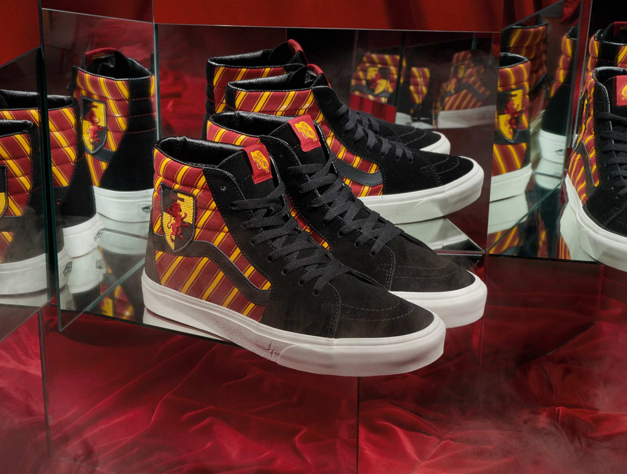 Zapatilla Vans Gryffindor Harry Potter Hombre Negro Kicks