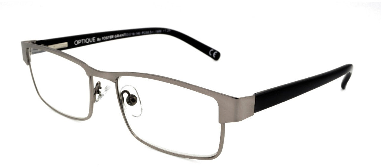 Foster Grant Leo Gun Reading Glasses w/ Soft Case 1.50