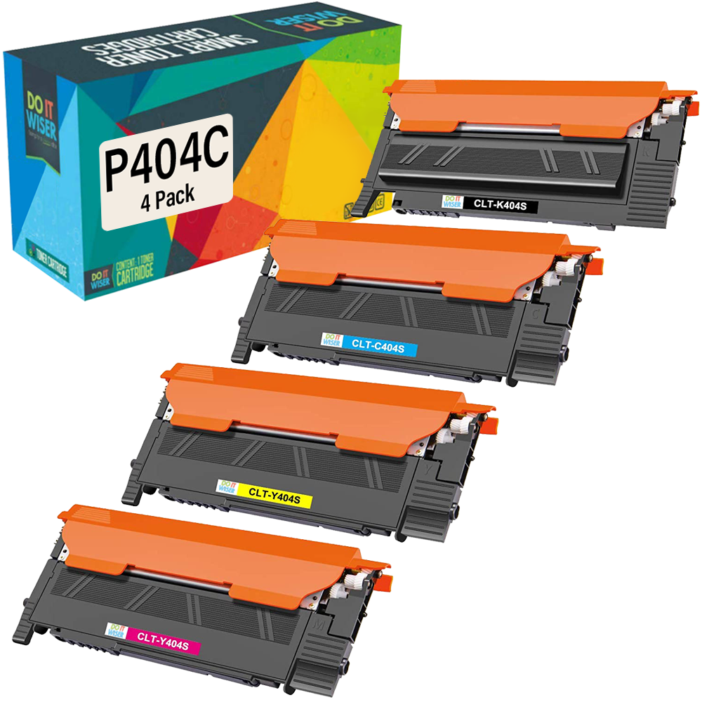 Compatible Samsung Xpress C433 Toner 4 Pack by Do it Wiser