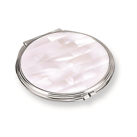 Mother of Pearl Compact Mirror