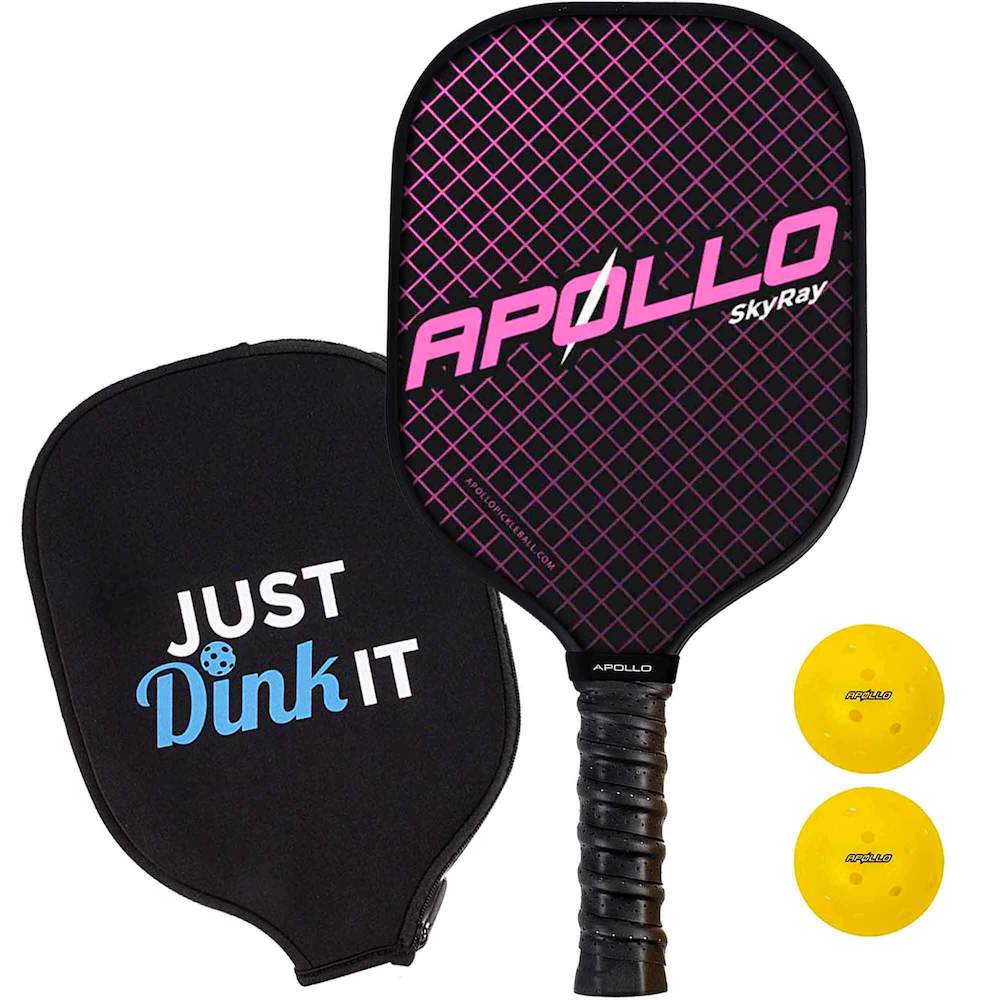 SkyRay Pink Pickleball Paddle Apollo Pickleball Top Rated on Amazon