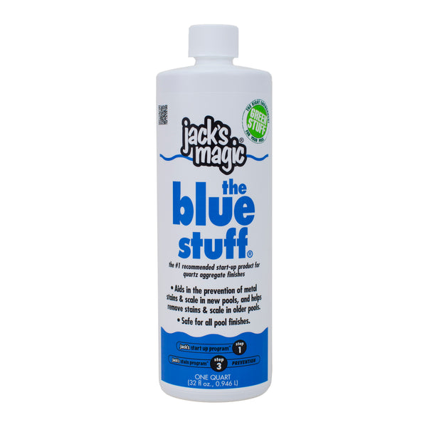 Jacks Magic PB128 Power Blue Waterline & Tile CLEANER; 1 Gal Bottle